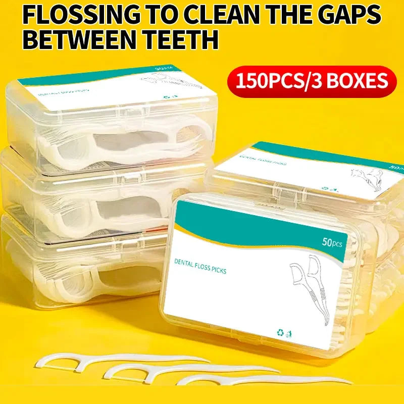Disposable Dental Floss Sticks