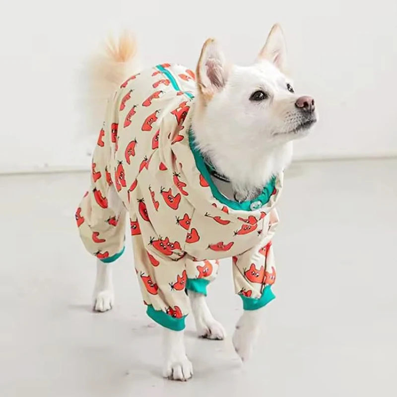 Pet Dog Raincoat – Waterproof Hooded Jacket