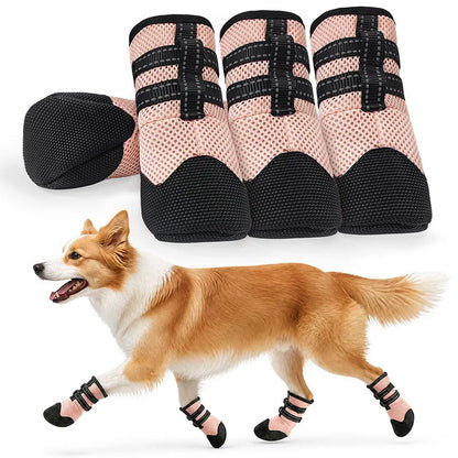 Breathable Anti-Slip Dog Boots