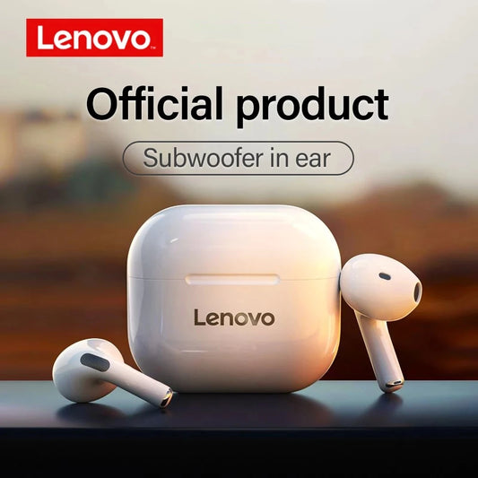 Original Lenovo lp40 Bluetooth Earphones With Microphone