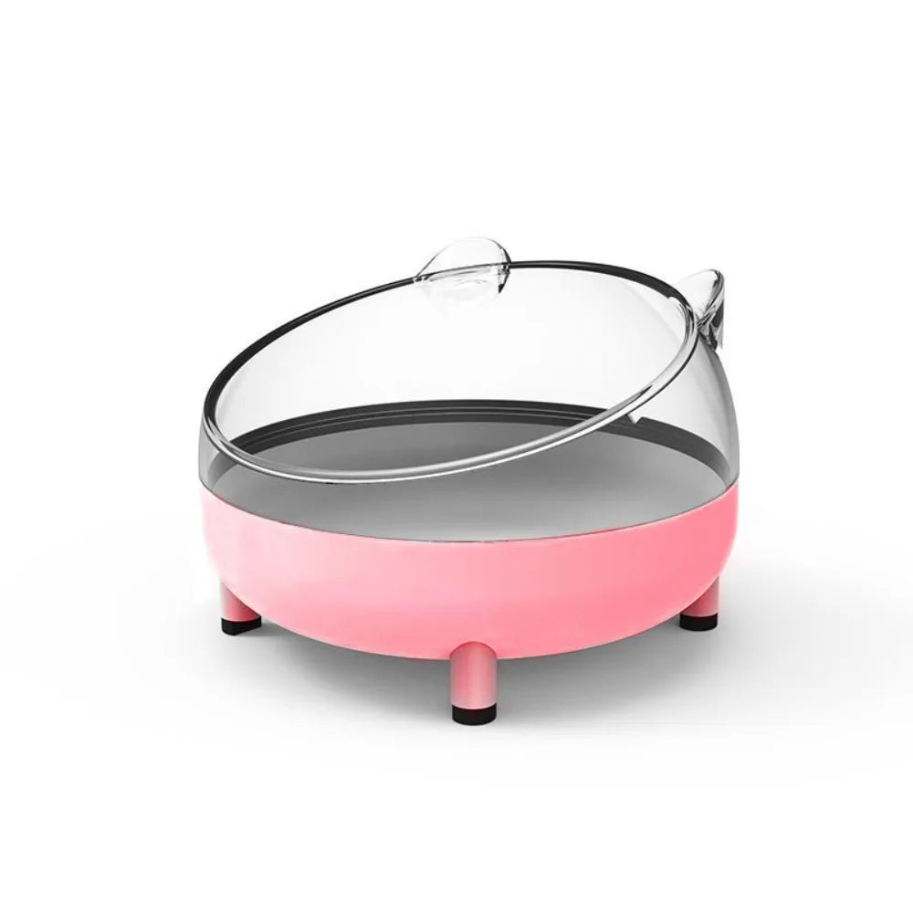 Transparent Hamster Sand Bath Box