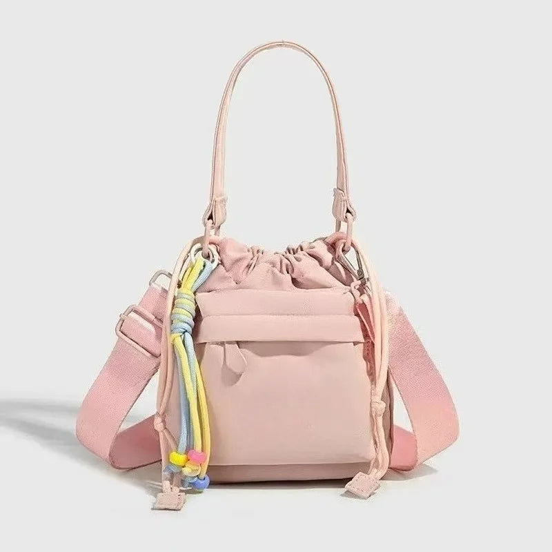Minimalist Nylon Crossbody Shoulder Bag