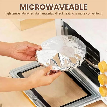 Reusable Aluminum Foil Bowl Covers