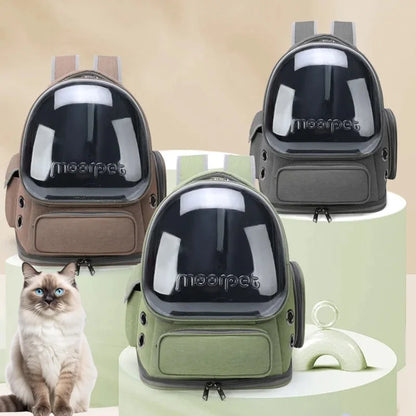 Transparent Cat Carrier Backpack Bag