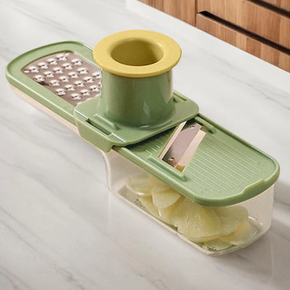 Multifunctional Garlic & Vegetable Grinder with Container