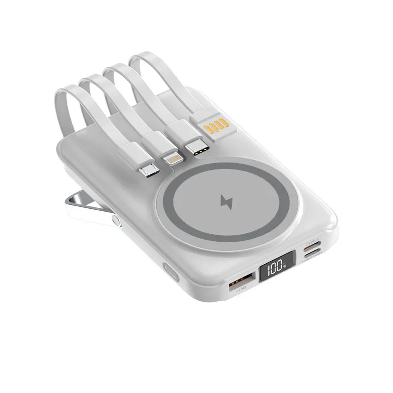 20000mAh Magnetic Wireless Power Bank with Phone Stand