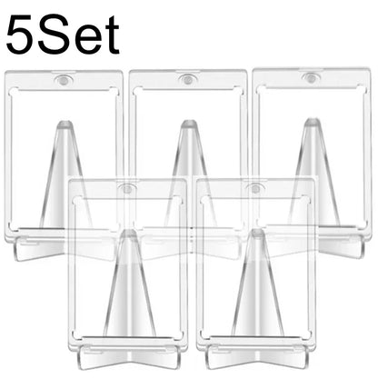 Magnetic Trading Card Protector with Display Stand