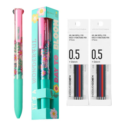 0.5mm Gel Pen & Mechanical Pencil Multi Pen for School & Office