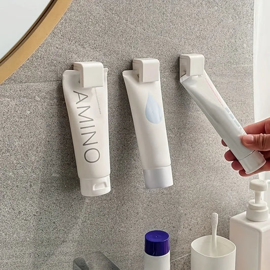 Punch-Free Wall Mounted Toothbrush Holder
