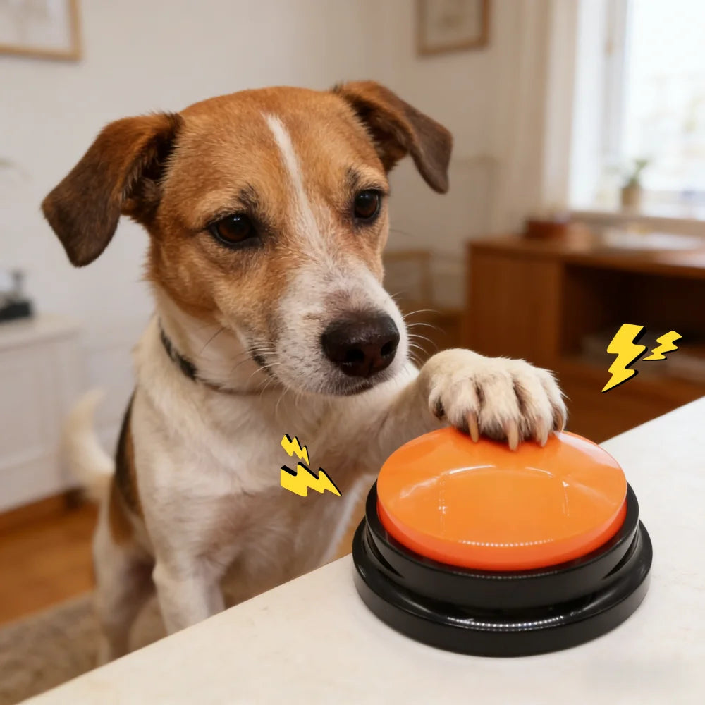 Voice Recording Pet Training Button