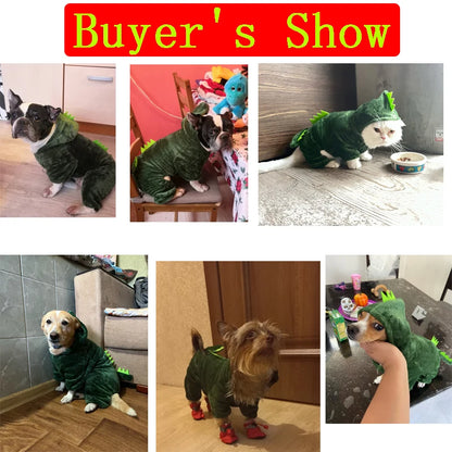 Warm Fleece Pet Hoodie