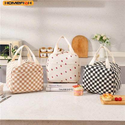 Floral Insulated Lunch Bag