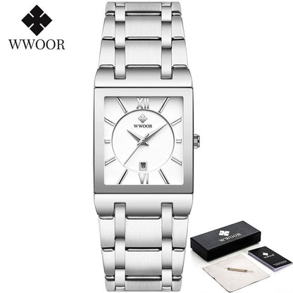 WWOOR Brand Luxury Gold Bracelet for Men