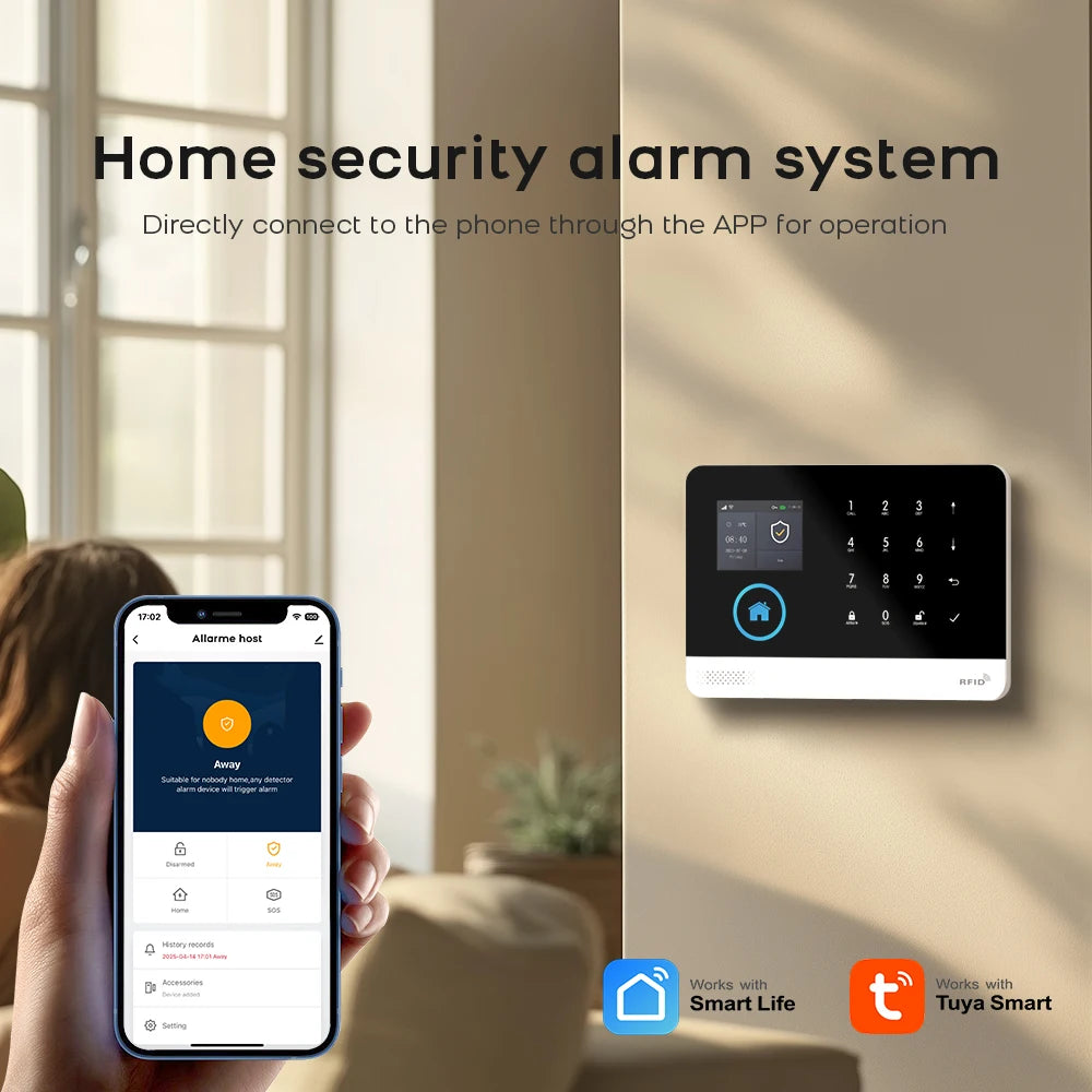 WiFi & GSM Security Alarm Kit