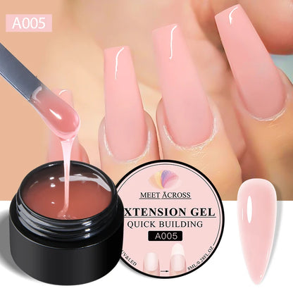 MEET ACROSS 8ML Aurora Extension Gel Polish