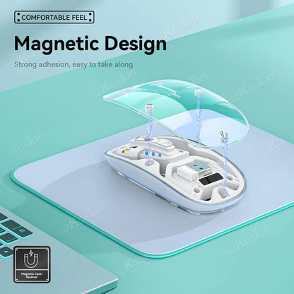 Transparent Wireless Rechargeable Mouse