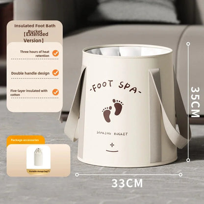 Portable Folding Foot Bath Bucket