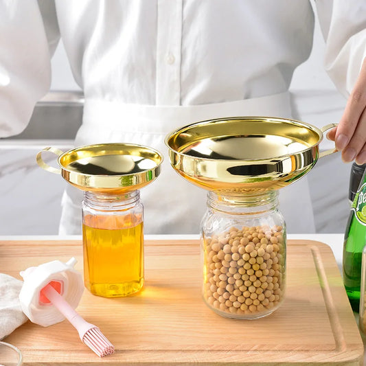 Stainless Steel Wide Mouth Canning Funnel