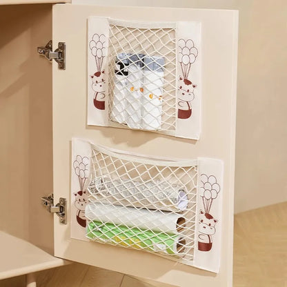 Wall Mounted Kitchen Storage Bag Organizer