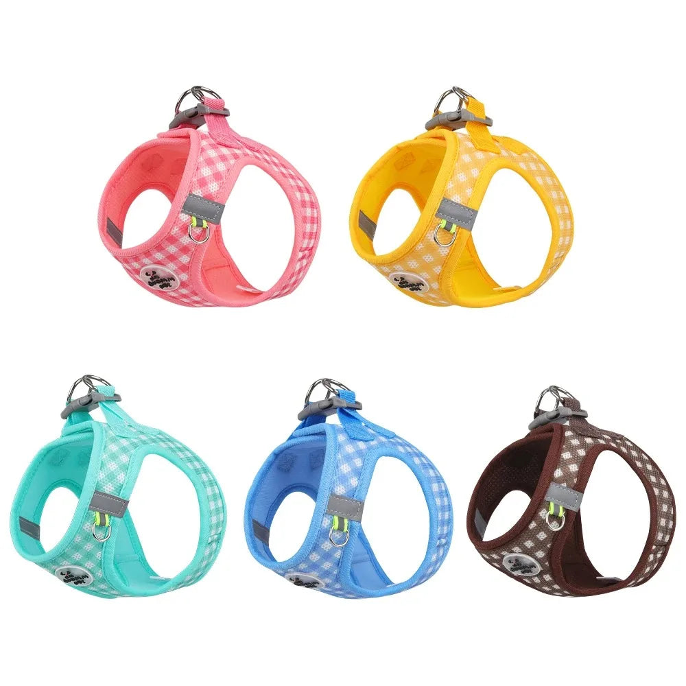 Small Dog Harness Vest with Leash