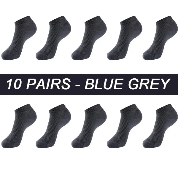 Men’s Bamboo Fiber Socks 10 Pairs