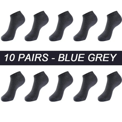 Men’s Bamboo Fiber Socks 10 Pairs