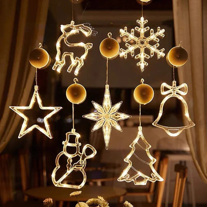 LED Christmas Window Suction Light