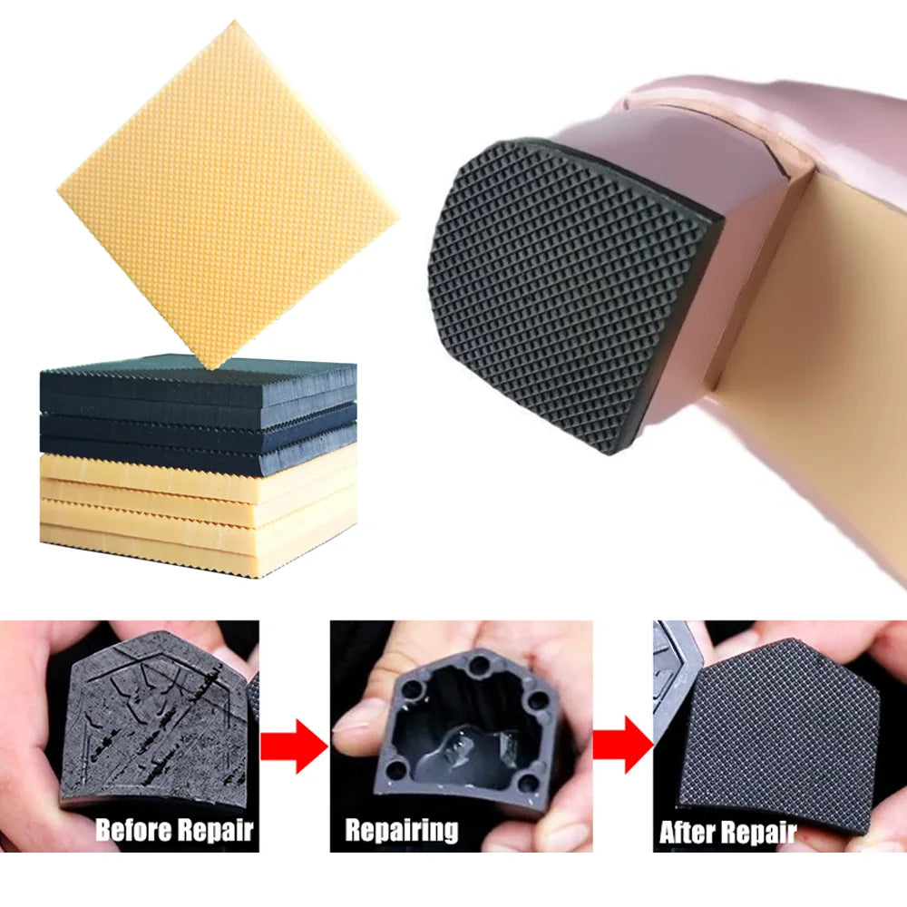 Rubber Sole Replacement Sheet for Shoes