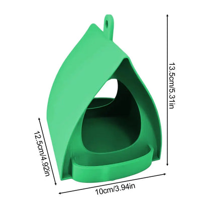 Large Capacity Hanging Bird Feeder for Outdoor Gardens