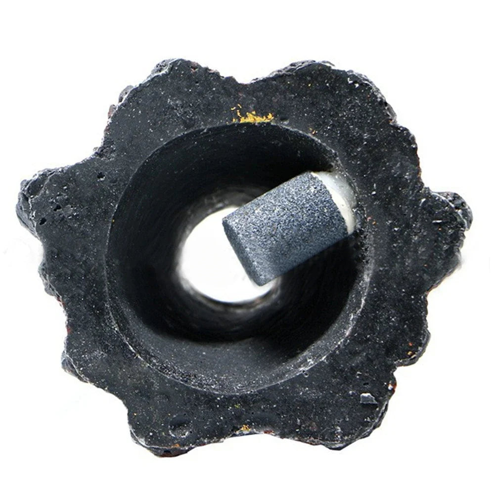 Aquarium Volcano Bubble Stone Ornament
