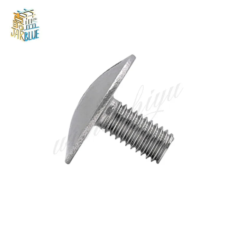 304 Stainless Steel Oversize Slotted Truss Head Screws M2–M6
