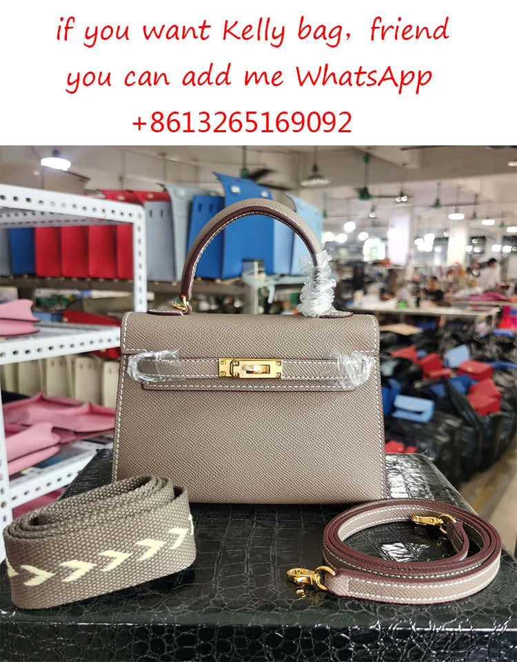 Ostrich Print PU Leather Shoulder Bag