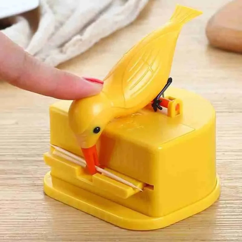Automatic Bird Toothpick Dispenser
