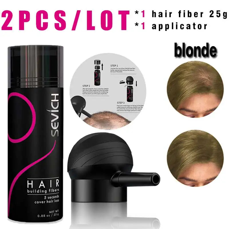 SEVICH Hair Building Fibers Set