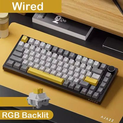 82-Key Hot-Swappable RGB Mechanical Keyboard for PC & Mac
