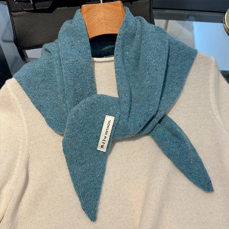 Women’s 100% Wool Triangle Scarf