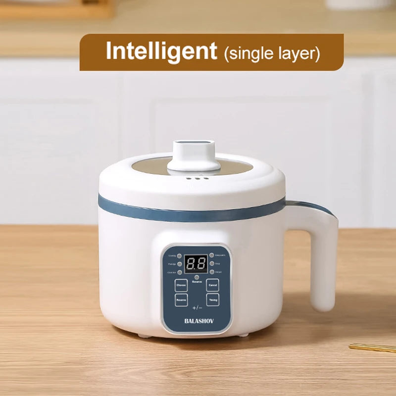 Compact Electric Rice Cooker & Food Steamer