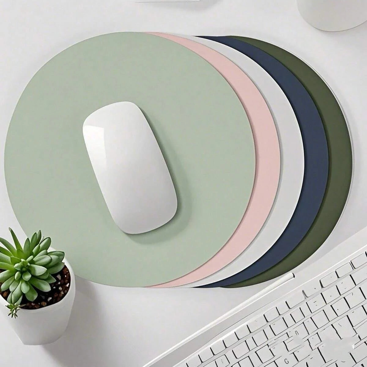 Leather Mouse Pad Minimalist Desk Mat
