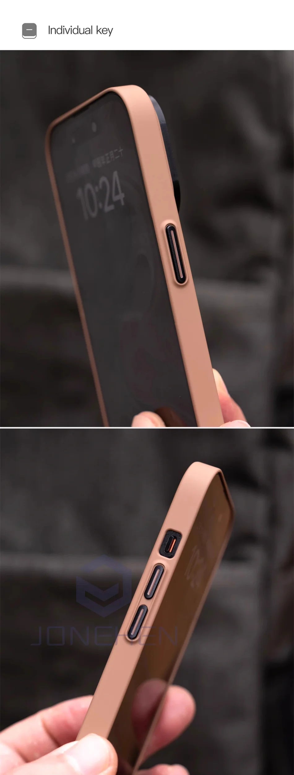 Retro Ultra Thin Matte Phone Case For iPhone