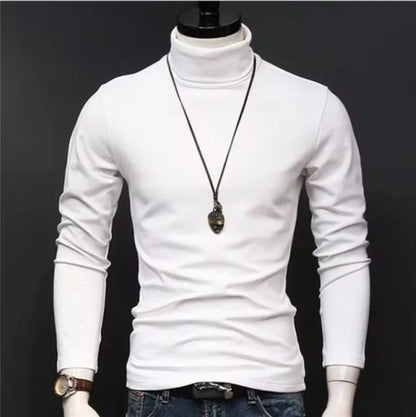 Men’s High-Neck Thermal Long Sleeve Shirt