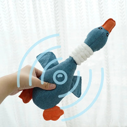 Cute Duck Plush Dog Toy