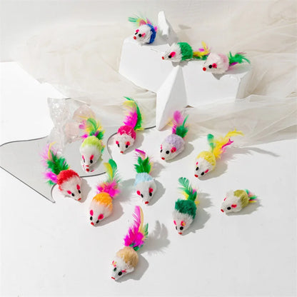 Pet Cat Rabbit Fur Mouse Toy