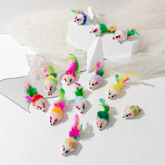 Pet Cat Rabbit Fur Mouse Toy