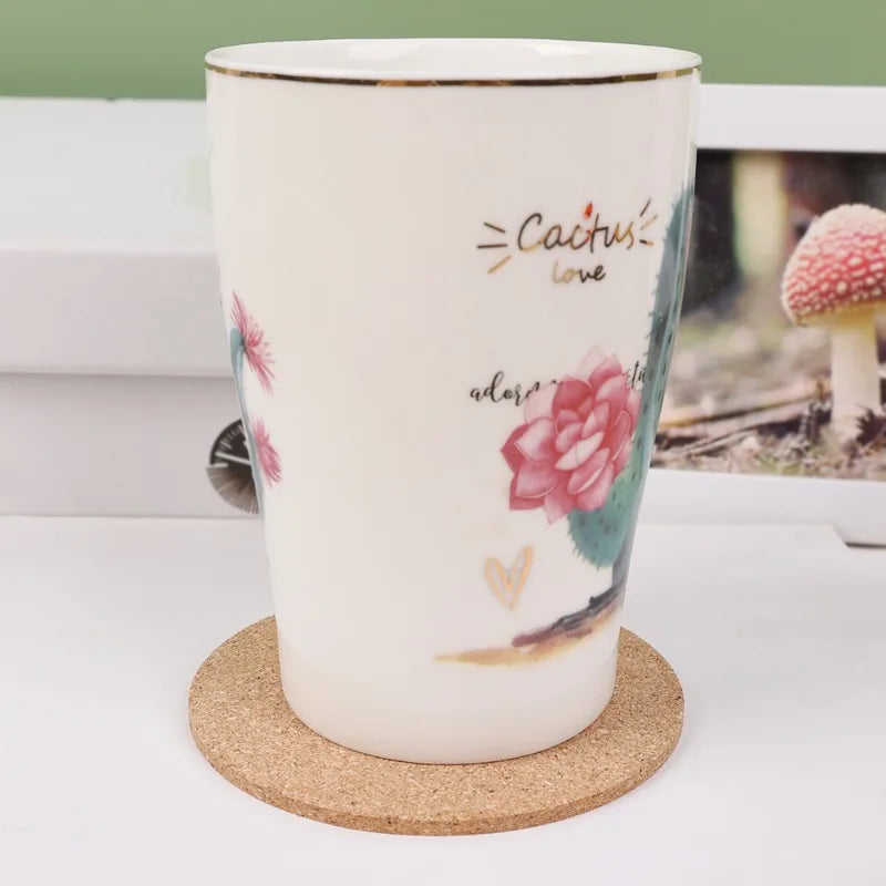 Natural Cork Drink Coasters