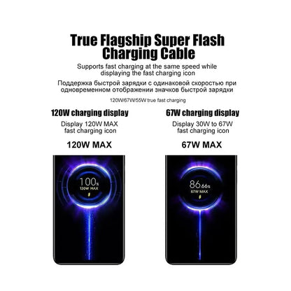 Xiaomi 6A USB Type-C Turbo Fast Charging Cable