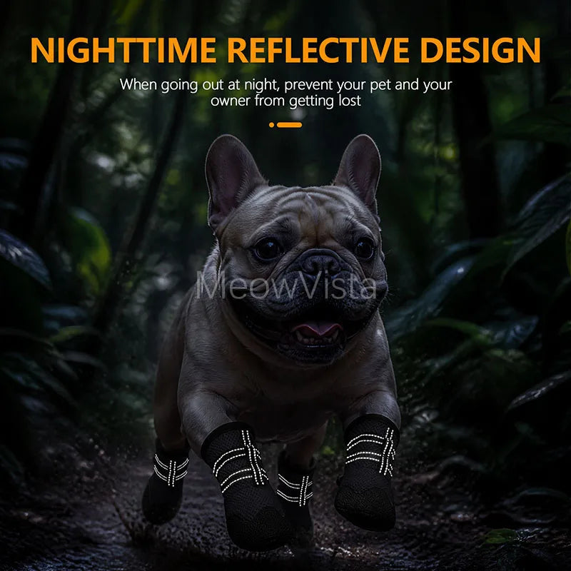 Breathable Anti-Slip Dog Boots