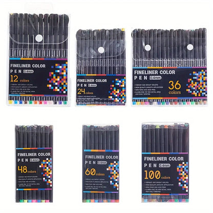 Colourful Line Drawing Pen Set