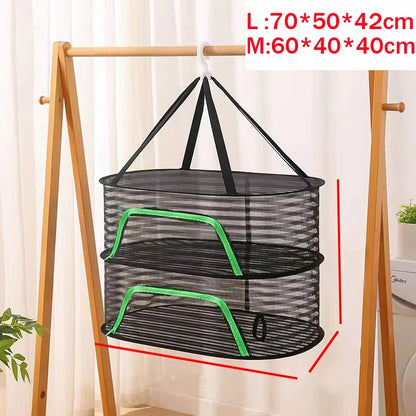 Portable Mesh Hanging Drying Rack