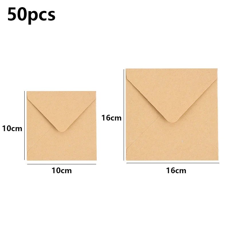 120gsm Square Gift & Invitation Envelopes