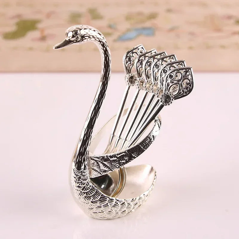 Swan Tableware Holder Set